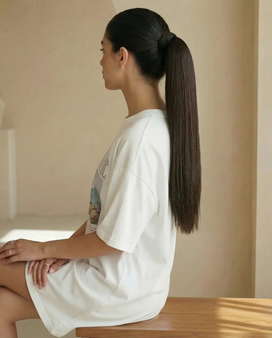 Straight Ponytail