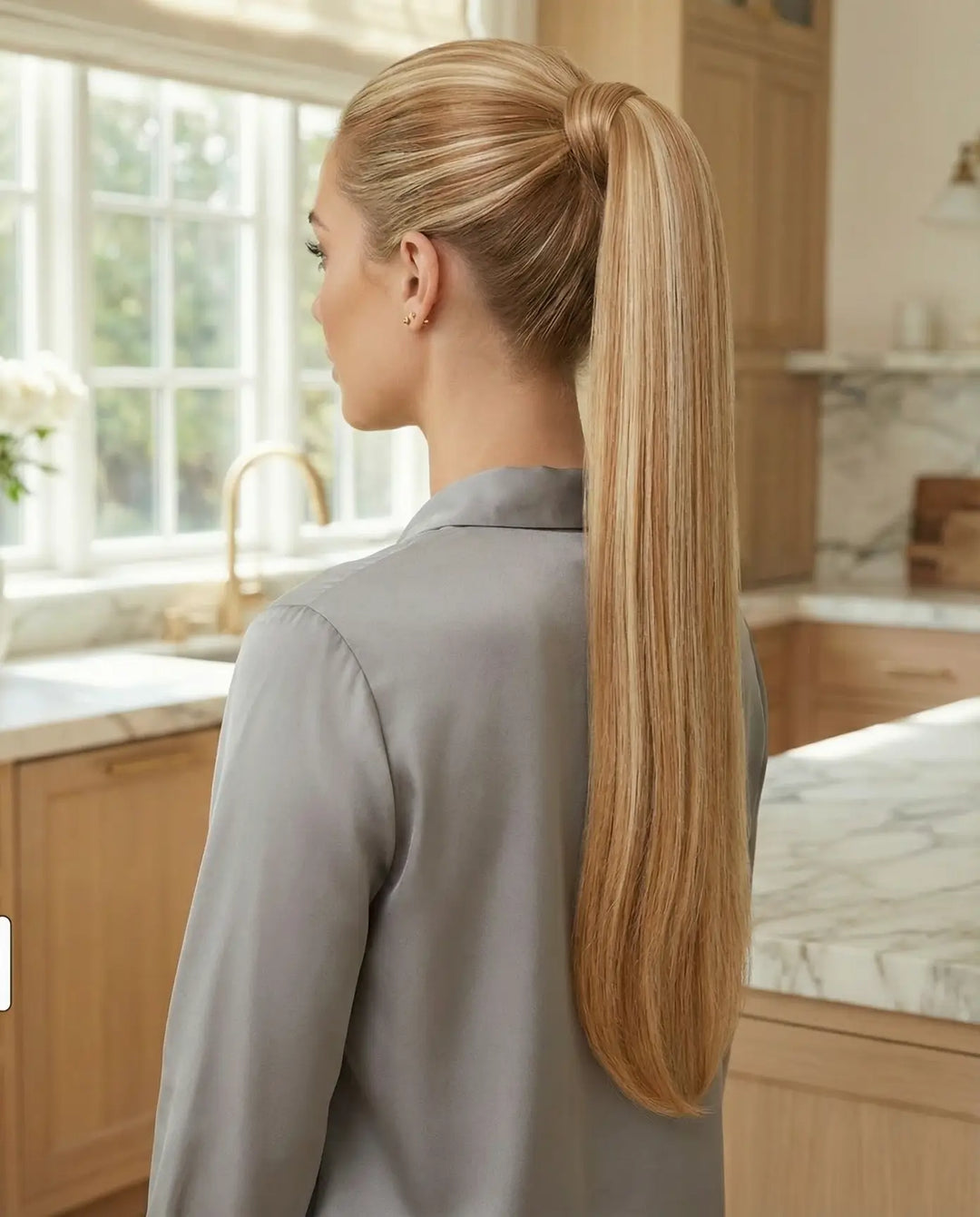 Straight Ponytail