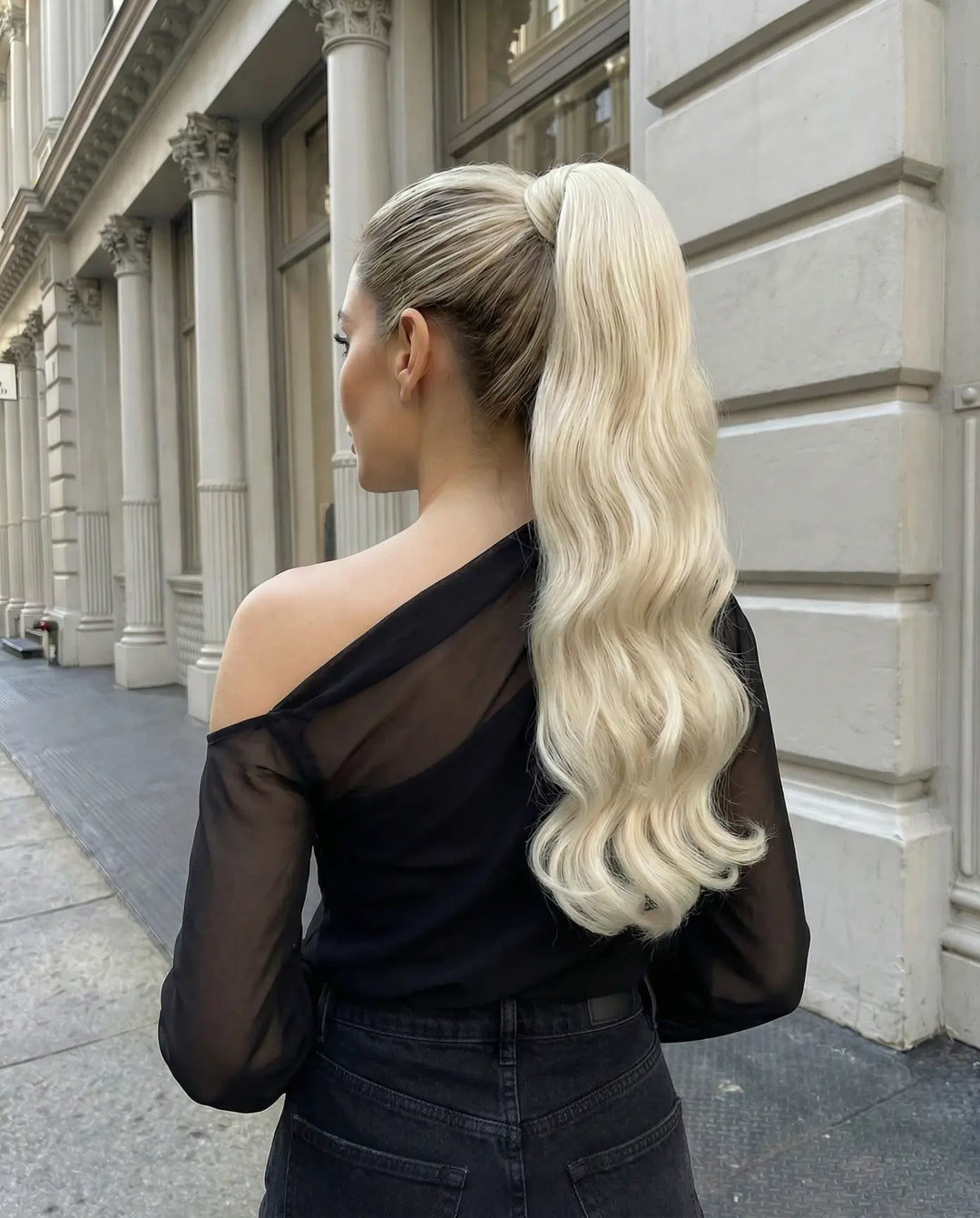 Wavy Ponytail
