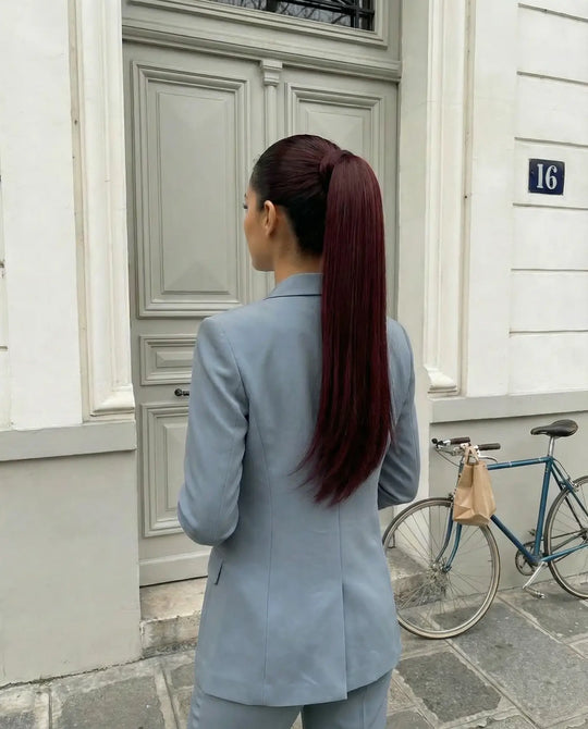 Straight Ponytail