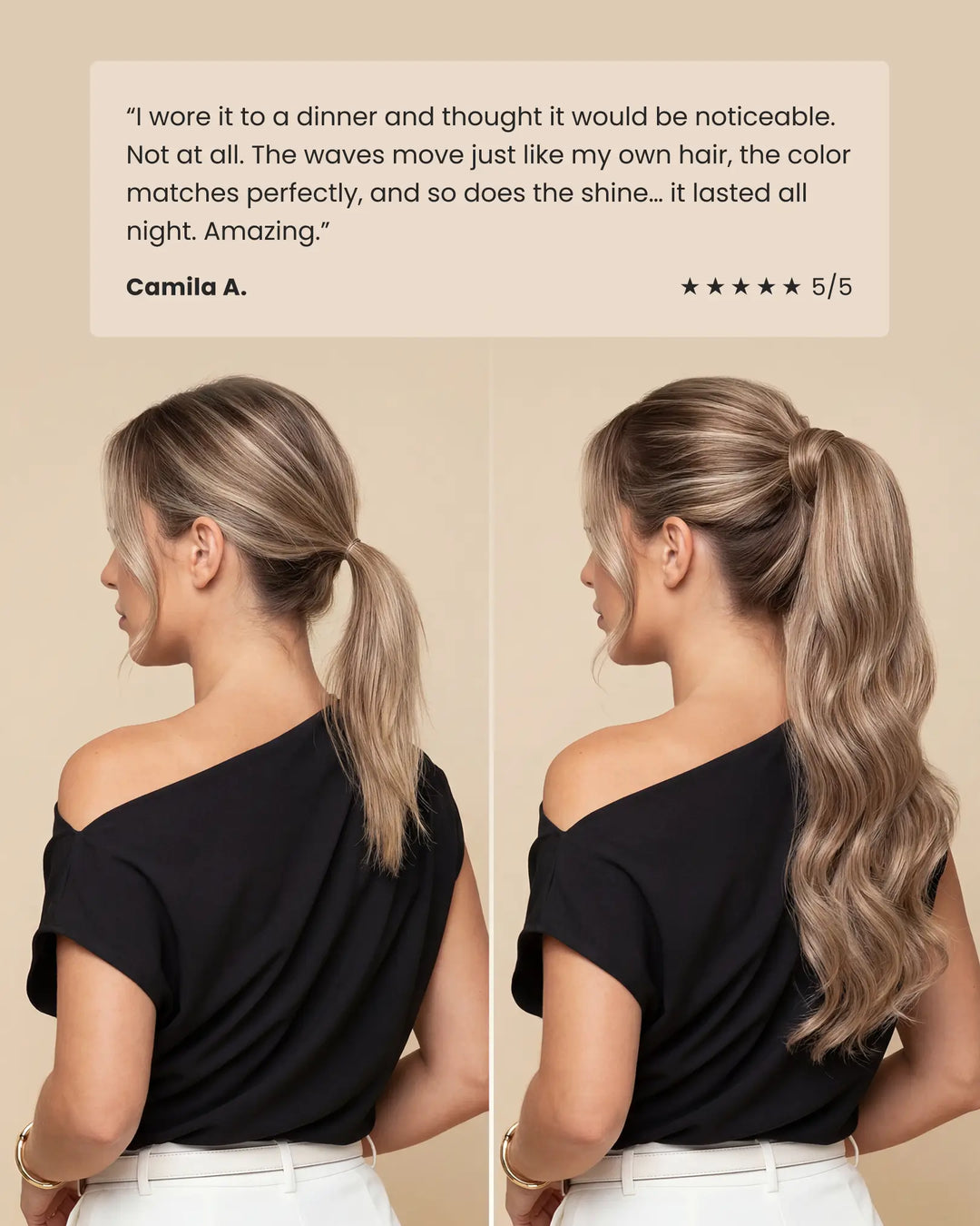 Wavy Ponytail
