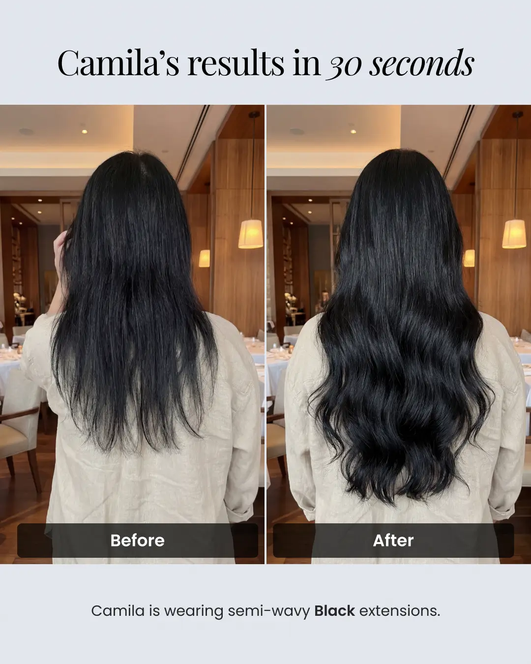 Extensiones Ondas Suave